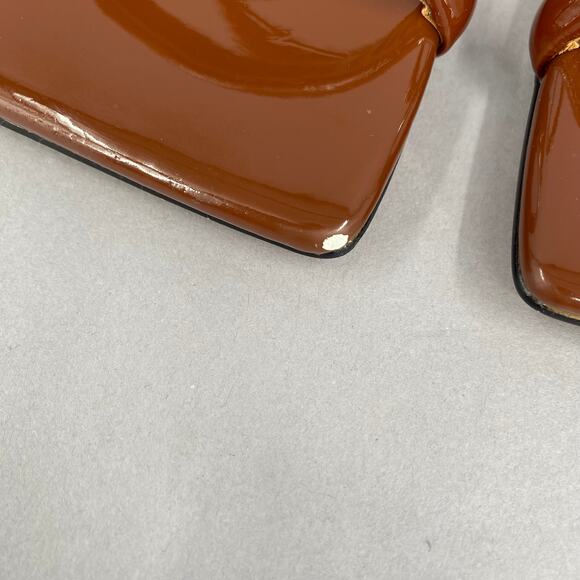 Alias Mae Lee Stiletto Heels Brown‎ Cognac Size 38 AMAE-WZ146 Strappy Sandals - Picture 11 of 14